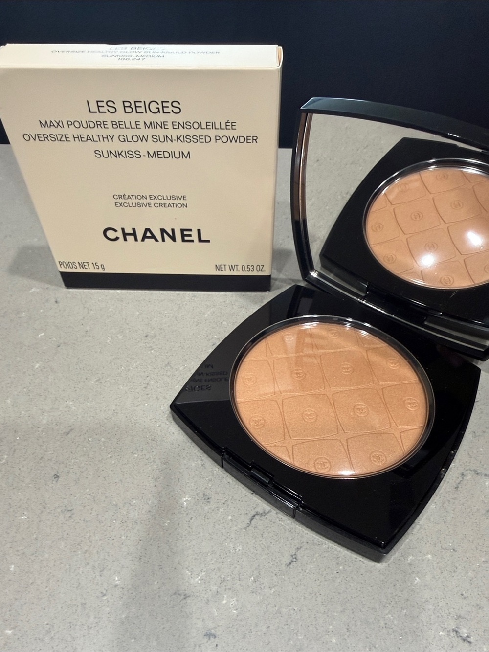 CHANEL Les Beiges Sun-Kissed Bronzer in Sunkiss- Medium